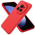 For Honor Magic6 Pro Pure Color Liquid Silicone Shockproof Phone Case(Red)