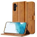 For Samsung Galaxy A05S LC.IMEEKE Calf Texture Leather Phone Case(Brown)