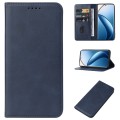 For Realme 12 Pro / 12 Pro+ Magnetic Closure Leather Phone Case(Blue)