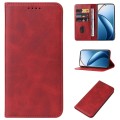 For Realme 12 Pro / 12 Pro+ Magnetic Closure Leather Phone Case(Red)