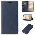 For Realme GT5 Pro Magnetic Closure Leather Phone Case(Blue)