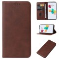 For ZTE Anshin Family JP /A303ZT Magnetic Closure Leather Phone Case(Brown)