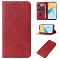 For ZTE Blade V50 Vita Magnetic Closure Leather Phone Case(Red)