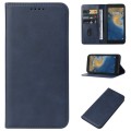 For ZTE Blade A31 Lite Magnetic Closure Leather Phone Case(Blue)