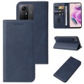 For Xiaomi Redmi Note 12S Magnetic Closure Leather Phone Case(Blue)