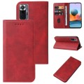 For Xiaomi Mi Note 10 Pro Magnetic Closure Leather Phone Case(Red)