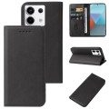 For Xiaomi Redmi Note 13 Pro 5G Magnetic Closure Leather Phone Case(Black)