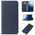 For Xiaomi 14 Pro Magnetic Closure Leather Phone Case(Blue)