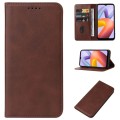 For Xiaomi Redmi A2+ Magnetic Closure Leather Phone Case(Brown)