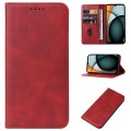 For Xiaomi Redmi A3 Magnetic Closure Leather Phone Case(Red)