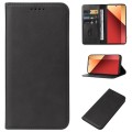 For Xiaomi Redmi Note 13 Pro 4G Magnetic Closure Leather Phone Case(Black)