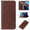 For Xiaomi Redmi Note 13R Pro Magnetic Closure Leather Phone Case(Brown)