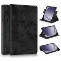 For Samsung Galaxy Tab A9+ 360 Rotation Stand Smart Leather Tablet Case(Black)