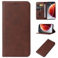 For Tecno Camon 30 4G/5G Magnetic Closure Leather Phone Case(Brown)