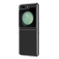 For Samsung Galaxy Z Flip5 Transparent PC Flip Phone Case