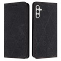 For Samsung Galaxy A05s Ethnic Embossed Adsorption Leather Phone Case(Black)