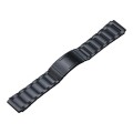 For Huawei Watch 4 Pro/GT3/GT2 Porsche Ver 22mm Three Strains HW Buckle Titanium Steel Watch Band(Bl