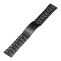 For Huawei Watch 3 Pro/GT3 SE/GT2 Pro 22mm Original Buckle Titanium Steel Watch Band(Black)