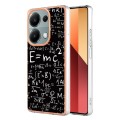 For Xiaomi Redmi Note 13 Pro 4G/Poco M6 Pro 4G Electroplating Marble Dual-side IMD Phone Case(Equati