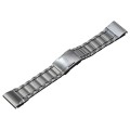 For Garmin Forerunner 965/955/945/935 22mm Quick Release Five Bead Titanium Steel Watch Band(Silver)