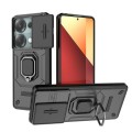 For Xiaomi Redmi Note 13 Pro 4G Global Sliding Camshield TPU + PC Shockproof Phone Case with Holder(