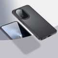 For Huawei nova 12 Armor Clear TPU Hard PC Phone Case(Matte Black)