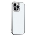 For iPhone 15 Pro Max Starshine Frosted Series Airbag Shockproof Phone Case(White)
