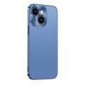 For iPhone 15 Starshine Frosted Series Airbag Shockproof Phone Case(Blue)