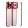 For iPhone 15 Pro Electroplating TPU Phone Case(Red)