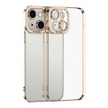 For iPhone 15 Plus Electroplating TPU Phone Case(Gold)