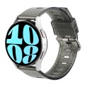 For Samsung Galaxy Watch 6 / 6 Classic Transparent Shiny Diamond TPU Watch Band(Transparent Black)
