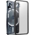 For Nothing Phone 2 Frosted TPU Shockproof Protective Phone Case(Black)