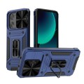 For Xiaomi Redmi K60 Ultra Camshield Robot TPU Hybrid PC Phone Case(Blue)