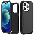 For iPhone 15 Pro Commuter Shockproof TPU + PC Phone Case(Black)