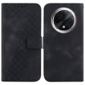 For OPPO A3 Pro 5G 7-shaped Embossed Leather Phone Case(Black)
