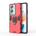For OPPO A79 5G PC + TPU Shockproof Protective Phone Case with Magnetic Ring Holder(Red)