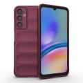 For Samsung Galaxy A05s 4G Magic Shield TPU + Flannel Phone Case(Wine Red)