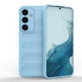 For Samsung Galaxy S24+ 5G Magic Shield TPU + Flannel Phone Case(Light Blue)