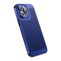 For iPhone 11 Pro Ice Sense Heat Dissipation Electroplating PC Phone Case(Navy Blue)