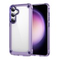 For Samsung Galaxy S24 Ultra 5G Skin Feel TPU + PC Phone Case(Transparent Purple)