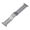 For Apple Watch Ultra 2 49mm Five Beads Titanium Steel Watch Band(Silver)