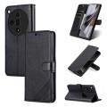 For OPPO Find X7 AZNS Sheepskin Texture Flip Leather Phone Case(Black)