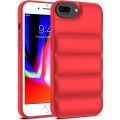 For iPhone 7 Plus / 8 Plus Eiderdown Airbag Shockproof Phone Case(Red)