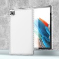 For Samsung Galaxy Tab A8 Clear Acrylic Shockproof Tablet Case(White)