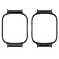 For Redmi Watch 3 Lite / Watch 3 Active Metal Watch Protective Frame(Black)