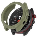 For Garmin Approach S70 42mm Armor Hollow Watch Protective Case(Green)