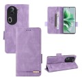 For OPPO Reno11 Pro Global Magnetic Clasp Leather Phone Case(Purple)