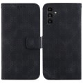 For Samsung Galaxy A13 5G Double 8-shaped Embossed Leather Phone Case(Black)