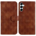 For Samsung Galaxy A15 Double 8-shaped Embossed Leather Phone Case(Brown)
