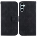 For Samsung Galaxy A15 Double 8-shaped Embossed Leather Phone Case(Black)